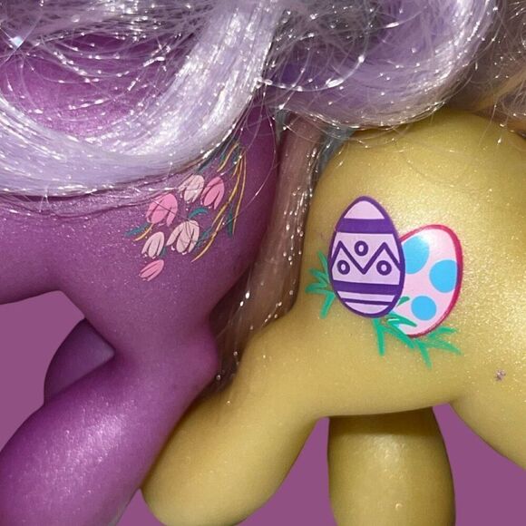 Lot of7 Hasbro G3 2002 My Little Pony Dibble Dabble Razzaroo Doseydotes - Picture 5 of 8